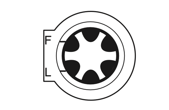 Engine oil filler cap location