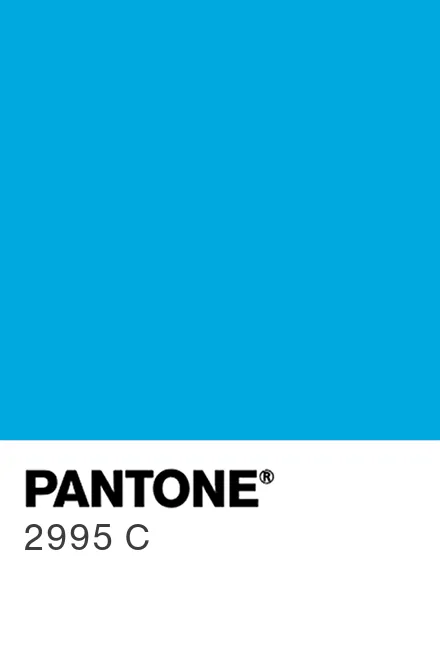 Blue 2995C color swatch